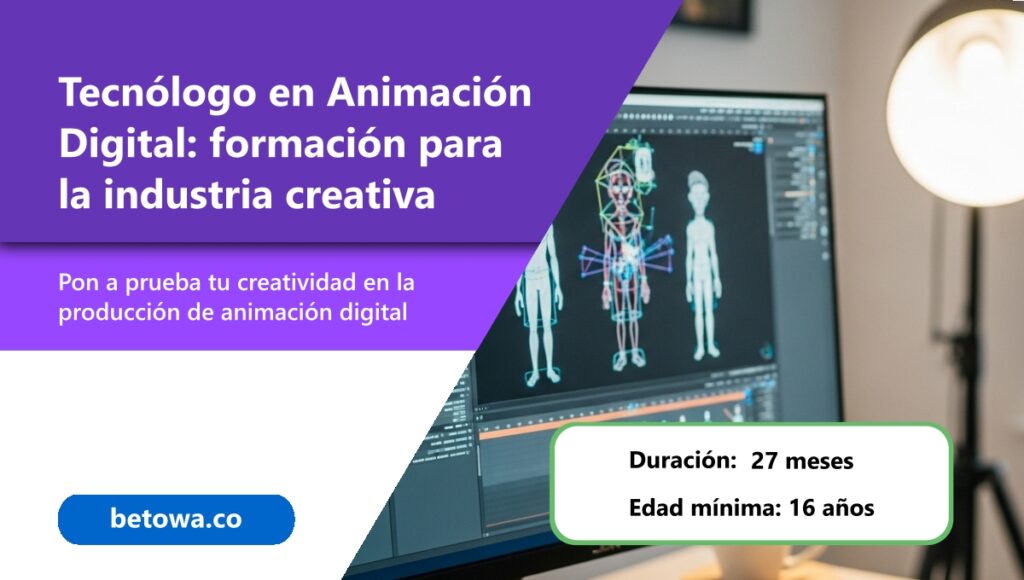 Tecnólogo en animación digital SENA formación para la industria creativa