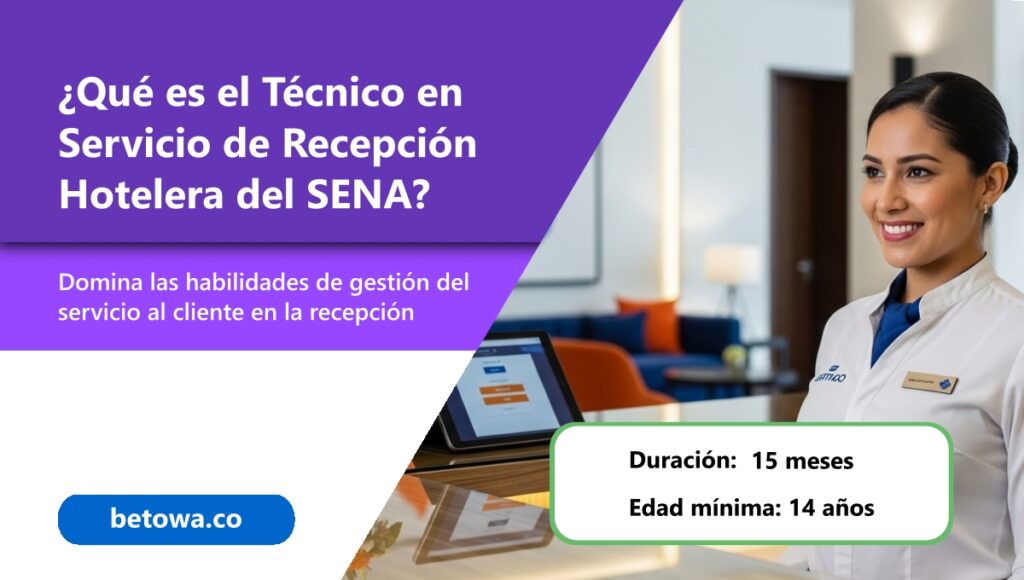 Qué es el Técnico en Servicio de Recepción Hotelera del SENA