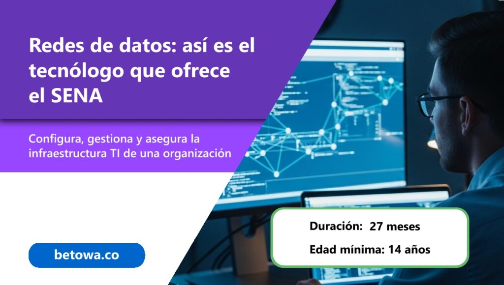 Redes de datos así es el tecnólogo que ofrece el SENA