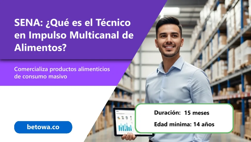 SENA Qué es el Técnico en Impulso Multicanal de Alimentos