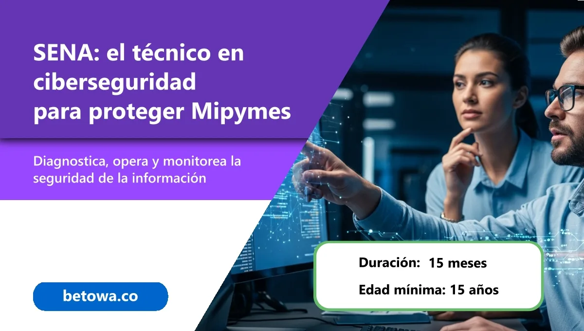 SENA el técnico en ciberseguridad para proteger Mipymes